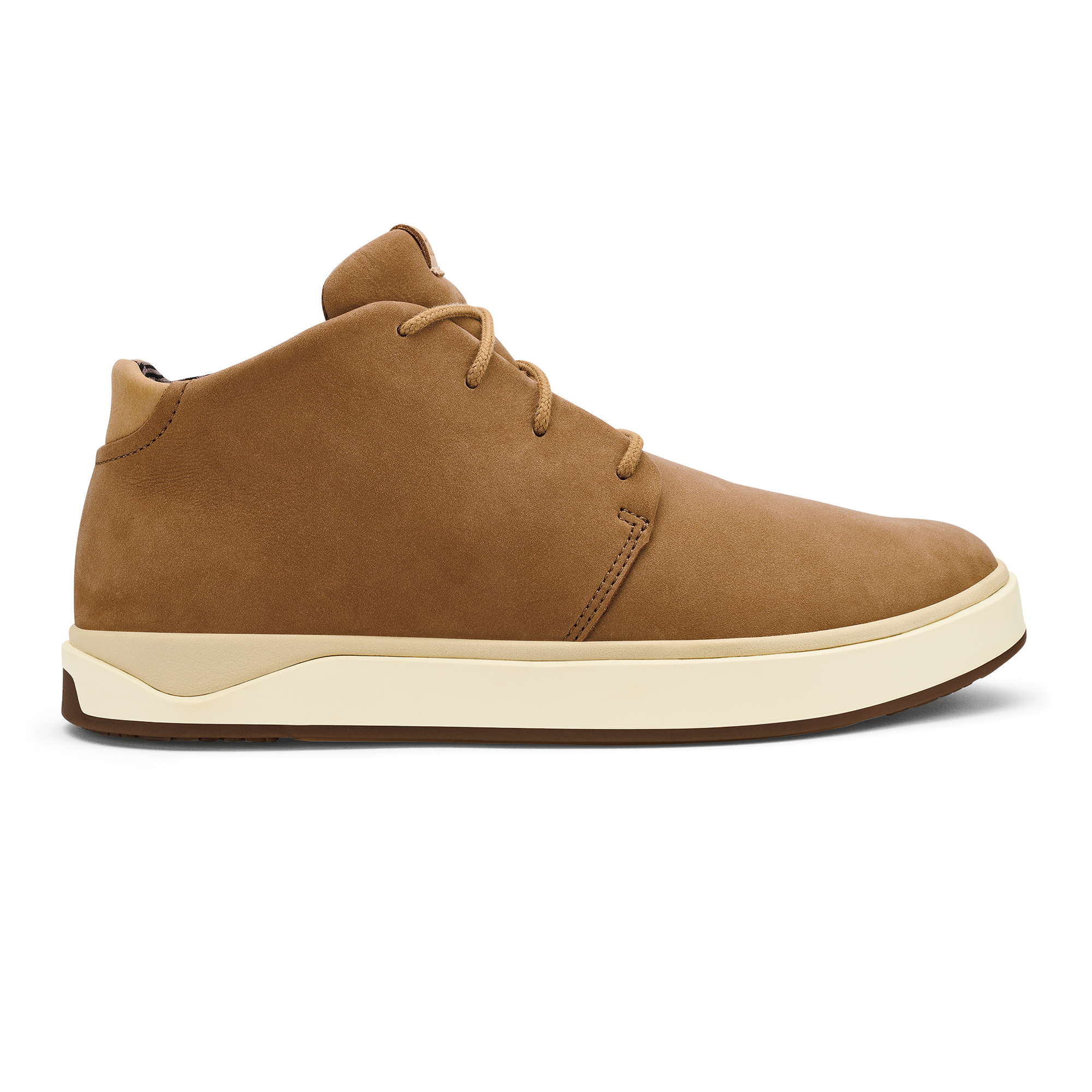 OluKai Loli\'i Puki Men\'s Size 11 Tan‎ Leather Chukka Boots 10481-3434 Waterproof Papakū  main image 2